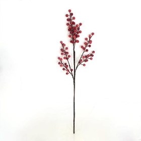 Iced Red Berry Spray 66cm