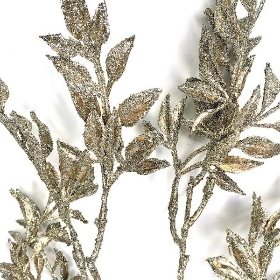 Champagne Glittered Ruscus 72cm