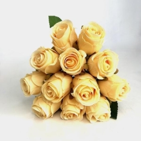 Yellow Rosebud Bundle 30cm