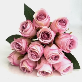 Pink Rosebud Bundle 30cm