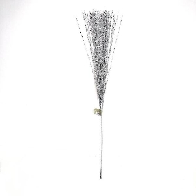 Silver Firework Spray 67cm