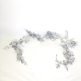 Silver Ruscus Garland 170cm