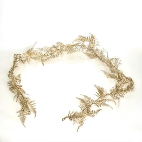 Gold Fern Garland 180cm