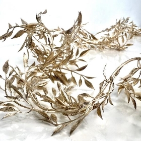 Champagne Ruscus Garland 190cm