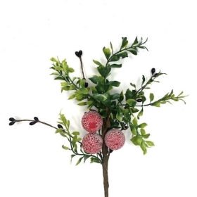 Berry & Ruscus Pick 60cm