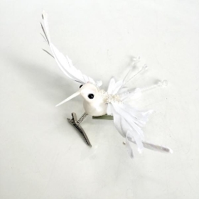 Iridescent Hummingbird Clip 15cm