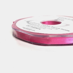 Cerise Satin Ribbon 6mm