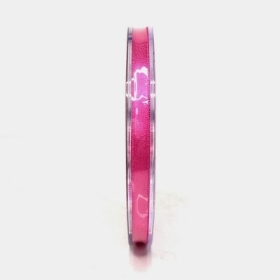 Cerise Satin Ribbon 6mm