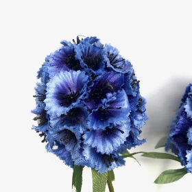 Blue Scabious Seed Head 71cm