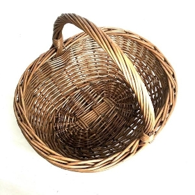 Antique Wash Bathroom Basket 24cm