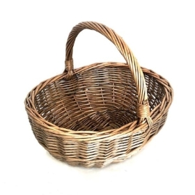 Antique Wash Bathroom Basket 24cm