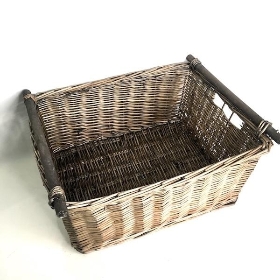 Antique Wash Storage Basket 26cm