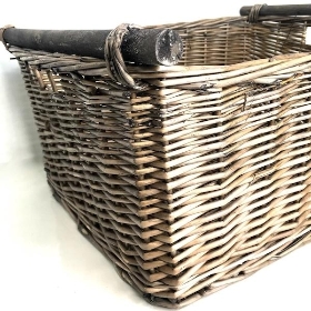 Antique Wash Storage Basket 26cm