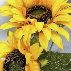 Sunflower Spray 72cm