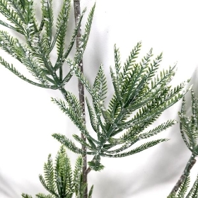 Glittered Pine Stem 59cm