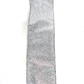 Silver Sparkle Ribbon 63mm