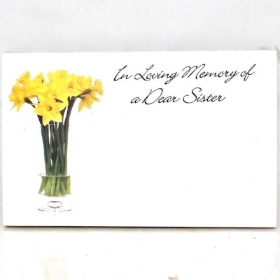 ILM Sister Small Florist Cards