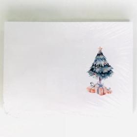 Folding Card Xmas Tree x 25