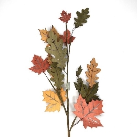 Wooden Autumn Foliage 70cm