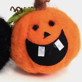 Felt Boo Decoration 16cm