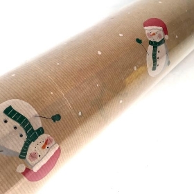 Snowman Kraft Paper 100m