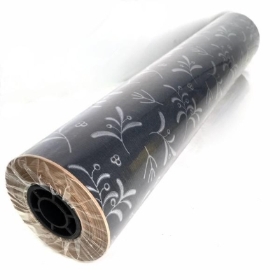 Silver Mistletoe Kraft Paper 100m