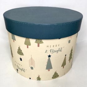 Pine Tree Hat Box Set of 3