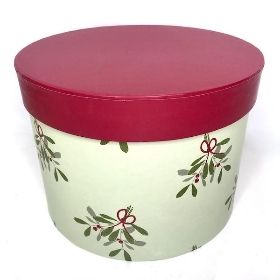 Mistletoe Hat Box Set of 3