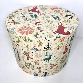 Arctic Deer Hat Box Set of 3