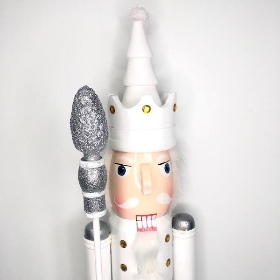 White Nutcracker 90cm