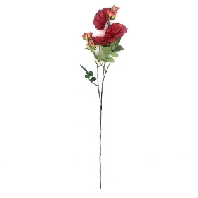 Red Spray Rose 68cm