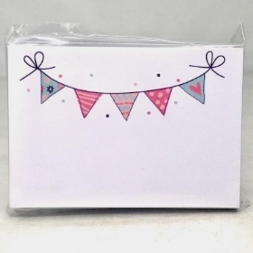 Bunting Small Florist Cards