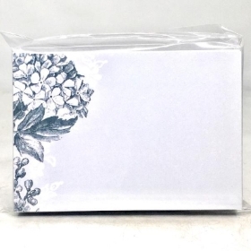 Blue Hydrangea Small Florist Cards