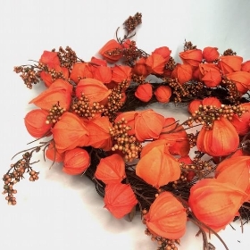 Physalis Wreath 60cm