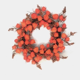 Physalis Wreath 60cm