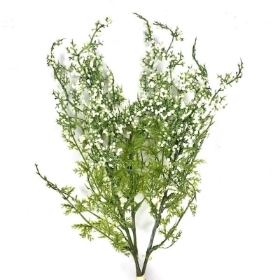 White Green Heather Spray 50cm