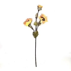 Yellow Dried Sunflower 51cm