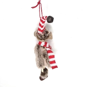 Hanging Xmas Mouse Tree 22cm