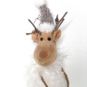 Hanging Reindeer Star 28cm