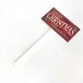 Christmas Pick 13.5cm x 12