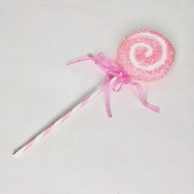 Pink Swirl Lollipop 31cm