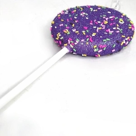 Lilac Hanging Lollipop 31cm