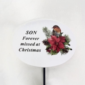 Son Christmas Pick 32cm