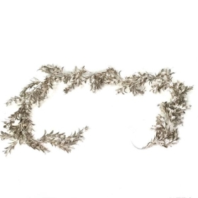 Gold Metallic Boxwood Garland 180cm