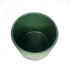 Green Christmas Tree Pot 11.5cm