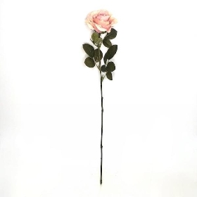 Light Pink Rose 70cm