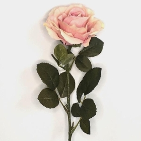 Light Pink Rose 70cm