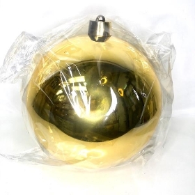 Gold Shiny Bauble 30cm