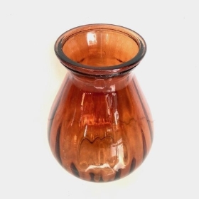 Amber Toronto Vase 14cm