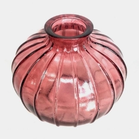 Pink Los Angeles Round Vase 9cm